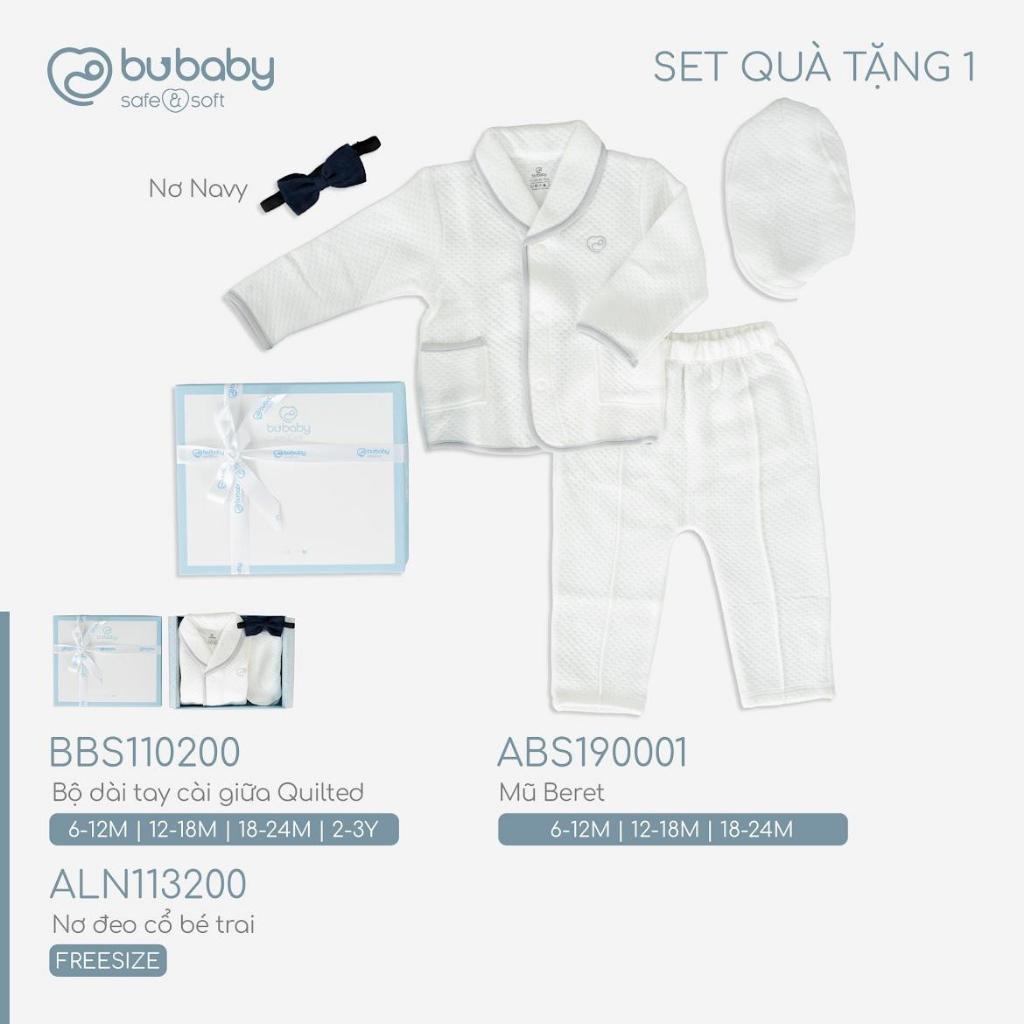 QUÀ TẶNG 3 MÓN BUBABY CHO BÉ TRAI