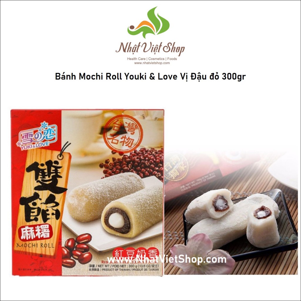 Bánh Mochi Roll Youki & Love 300g