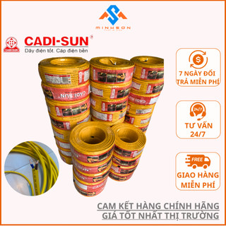 Dây điện đôi cadisun hàng chính hãng 2x0,75/2x1/2x1,5/2x2,5/2x4