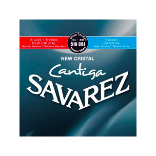 Bộ dây đàn Guitar Classic, Classical - Savarez 510CRJ - New Cristal Cantiga, Mixed Tension