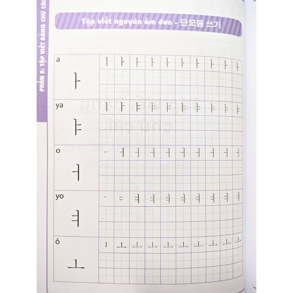 Sách - Tập viết tiếng Hàn dành cho người mới bắt đầu