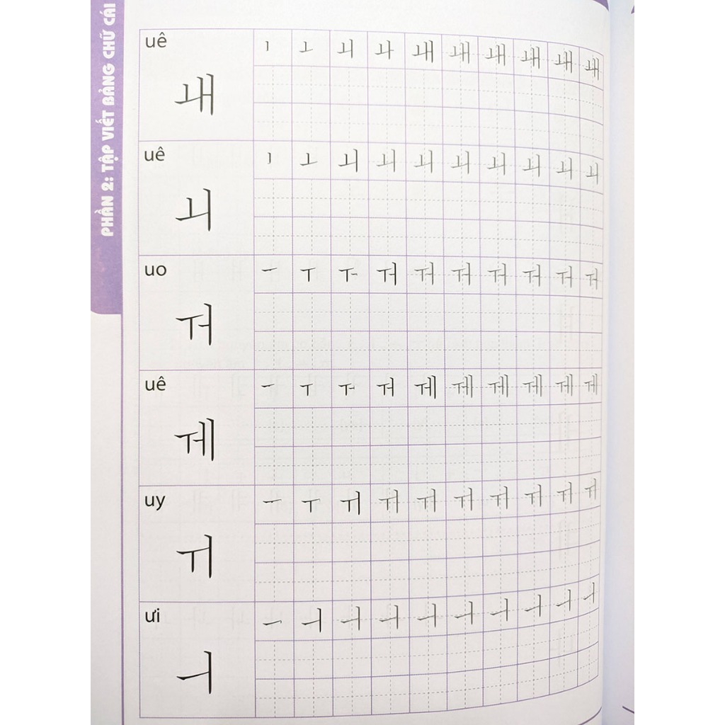 Sách - Tập viết tiếng Hàn dành cho người mới bắt đầu