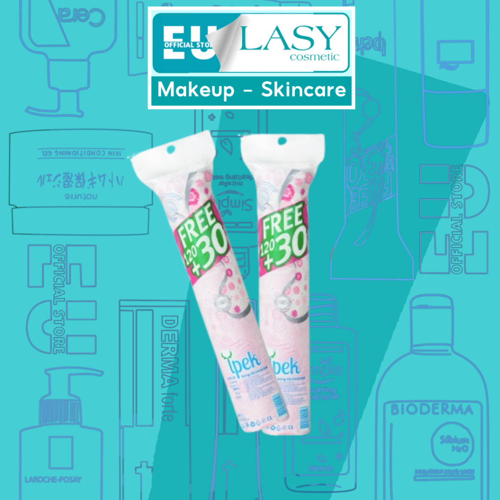 Bông Tẩy Trang Ipek 100% Cotton Thổ Nhĩ Kỳ Ipek Klasik Cotton Pads