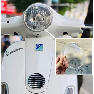 Miễn phí vận chuyển 50k - Mặt kính đèn pha loại xịn cho xe vespa lx Liberty