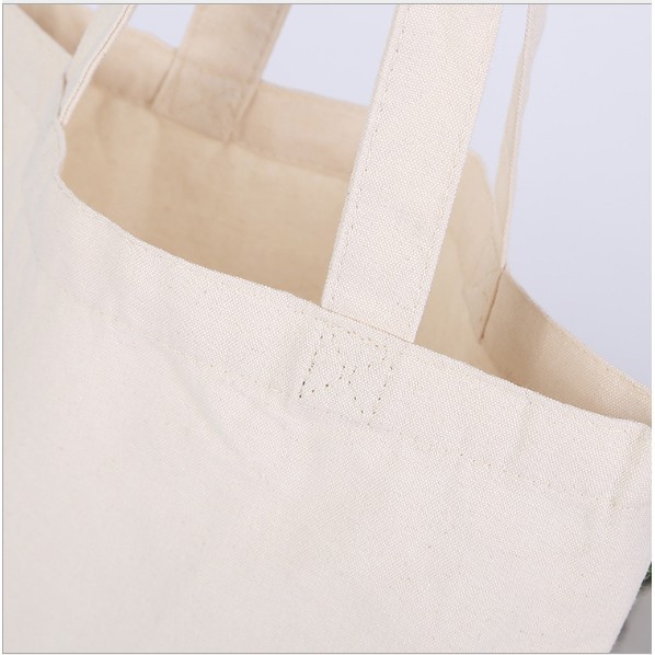 Túi Tote vải Canvas có khóa kéo và ngăn phụ giá rẻ
