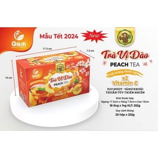 Trà vị đào hòa tan 252gr