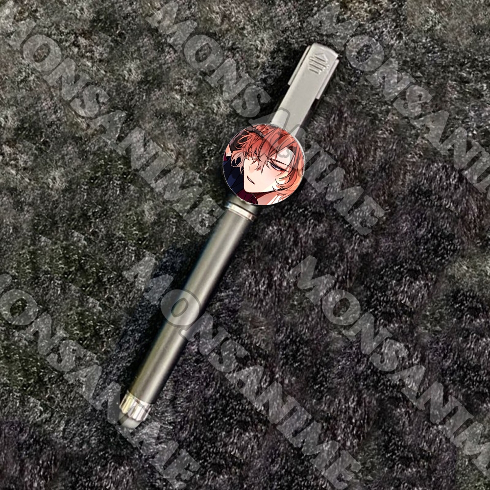 Bút cảm ứng huy hiệu BUNGOU STRAY DOGS ver MẶT LẠNH Văn hào lưu lạc acrylic manga anime chibi quà tặng xinh xắn