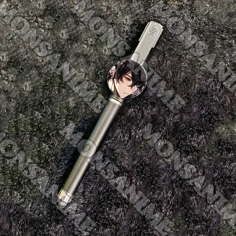 Bút cảm ứng huy hiệu BUNGOU STRAY DOGS ver MẶT LẠNH Văn hào lưu lạc acrylic manga anime chibi quà tặng xinh xắn