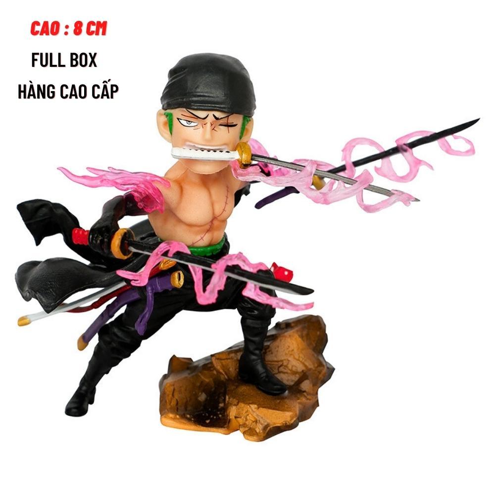 Mô Hình OnePiece - Tổng Hợp Mô Hình Zoro - Figure OnePiece - Có Hộp Màu - Mô Hình Giá Xưởng