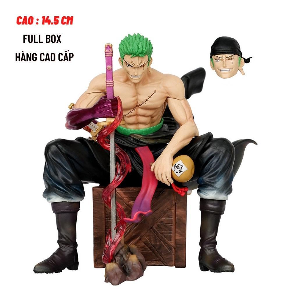 Mô Hình OnePiece - Tổng Hợp Mô Hình Zoro - Figure OnePiece - Có Hộp Màu - Mô Hình Giá Xưởng