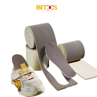 Lót giày tự cắt theo cỡ giày bằng cao su son dài 1m5 dùng cho người lớn và trẻ em-Êm ái khử mùi thấm hút mồ hôi-LGR8