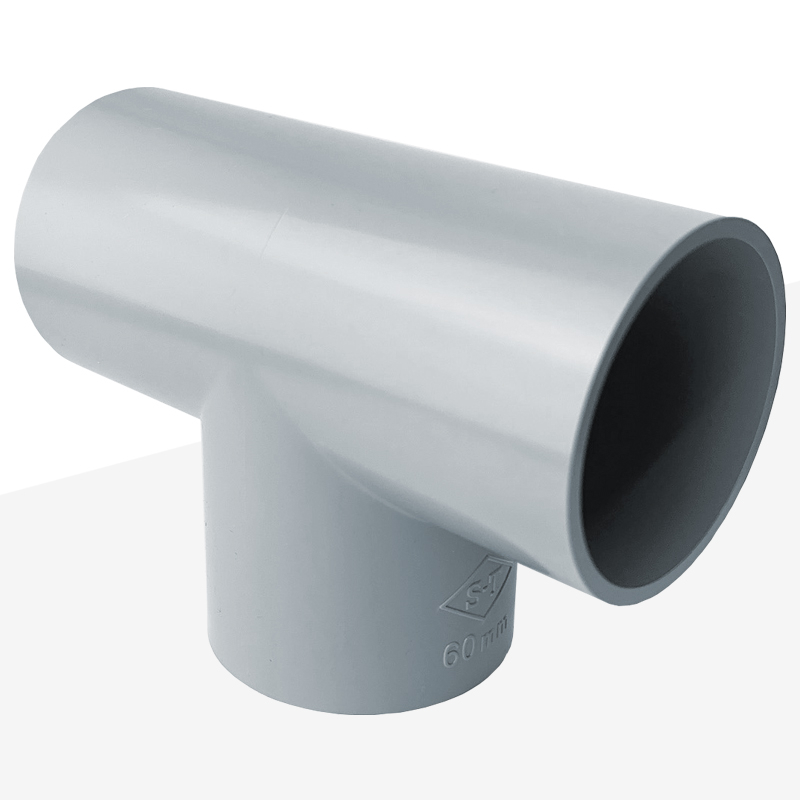 Tê ống nước Phi 21, Phi 27, Phi 34, Phi 42, Phi 49, Phi 60 uPVC Siêu Thành