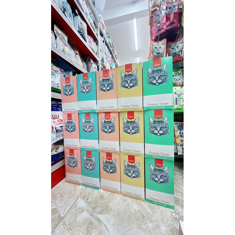 Súp thưởng siêu ngon cho mèo Wanpy bịch 5 tuýp