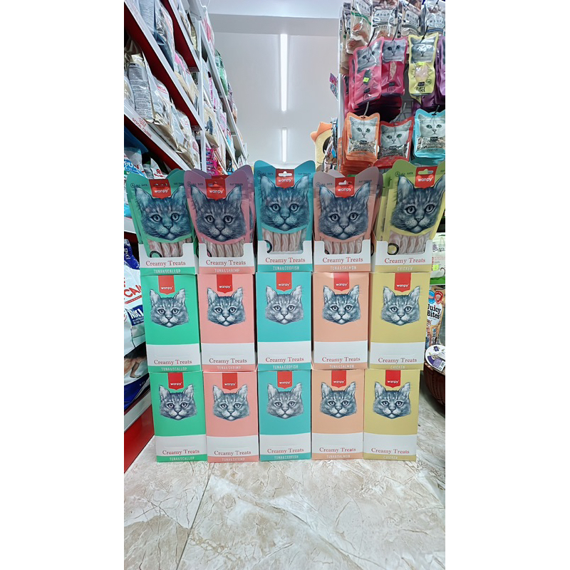 Súp thưởng siêu ngon cho mèo Wanpy bịch 5 tuýp