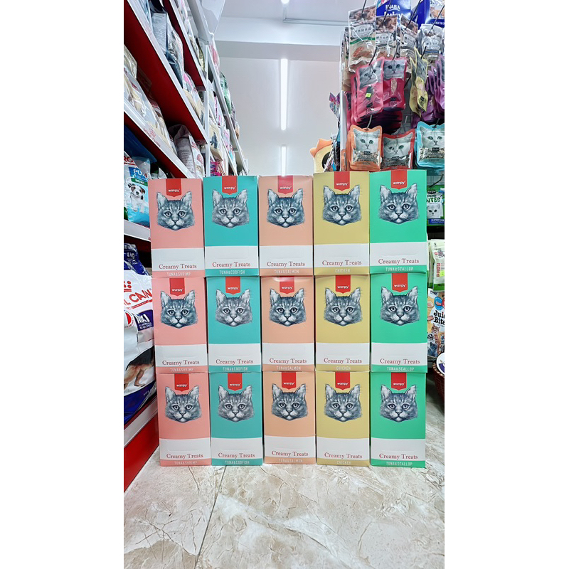 Súp thưởng siêu ngon cho mèo Wanpy bịch 5 tuýp