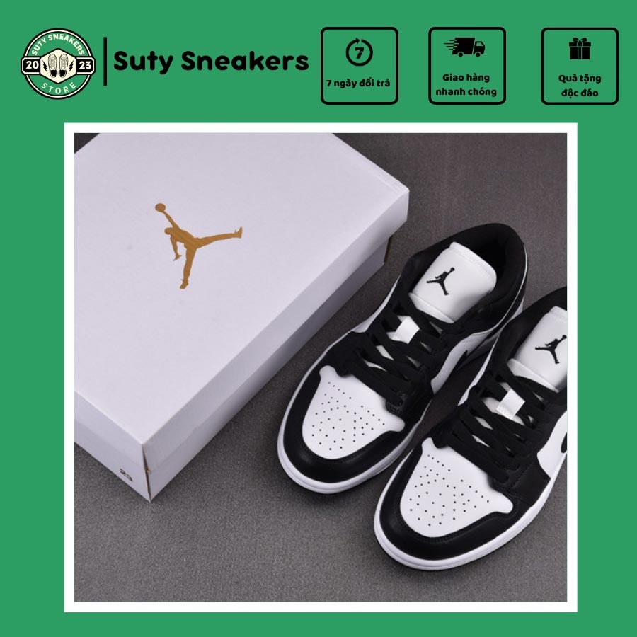 Giày Thể Thao Nike Air Jordan 1 Low ‘Panda’ Full Box | Suty Sneakers