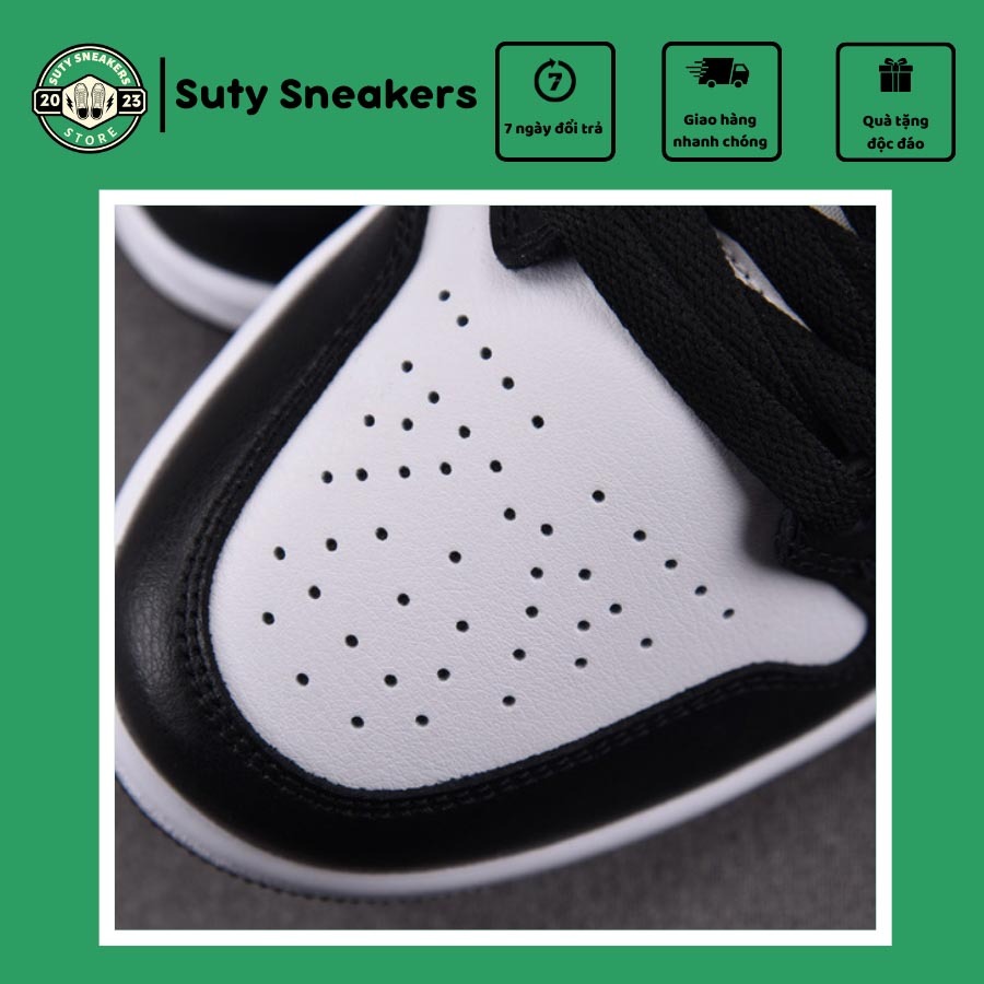 Giày Thể Thao Nike Air Jordan 1 Low ‘Panda’ Full Box | Suty Sneakers