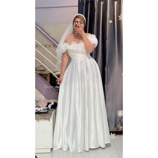 [Bigsize Thiên Nhiên] ĐẦM MAXI XẾP NGỰC KẾT HOA MARRY