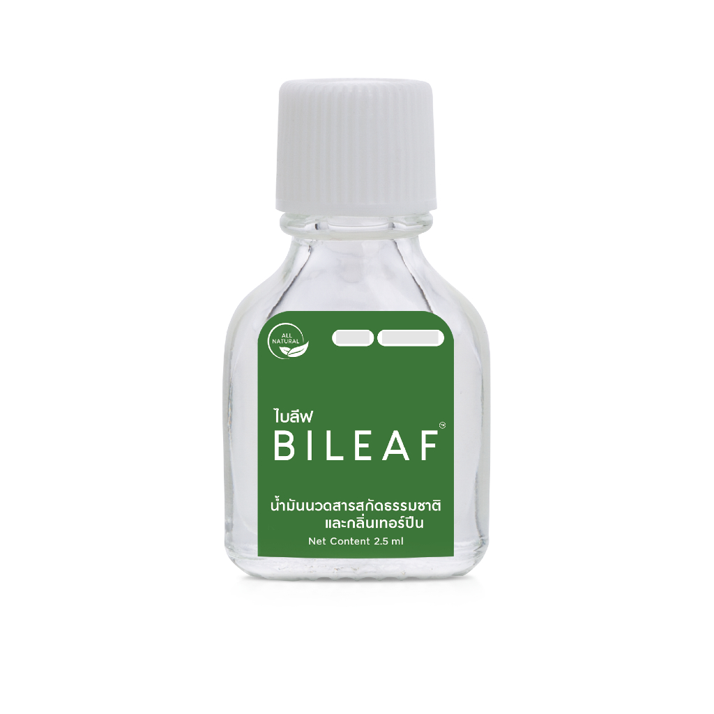 Dầu Xoa Đau Nhức Thư Giãn tinh chất LÁ THẢO MỘC khuynh diệp tự nhiên hiệu BILEAF - 2,5ml - nhập từ tiemthaie