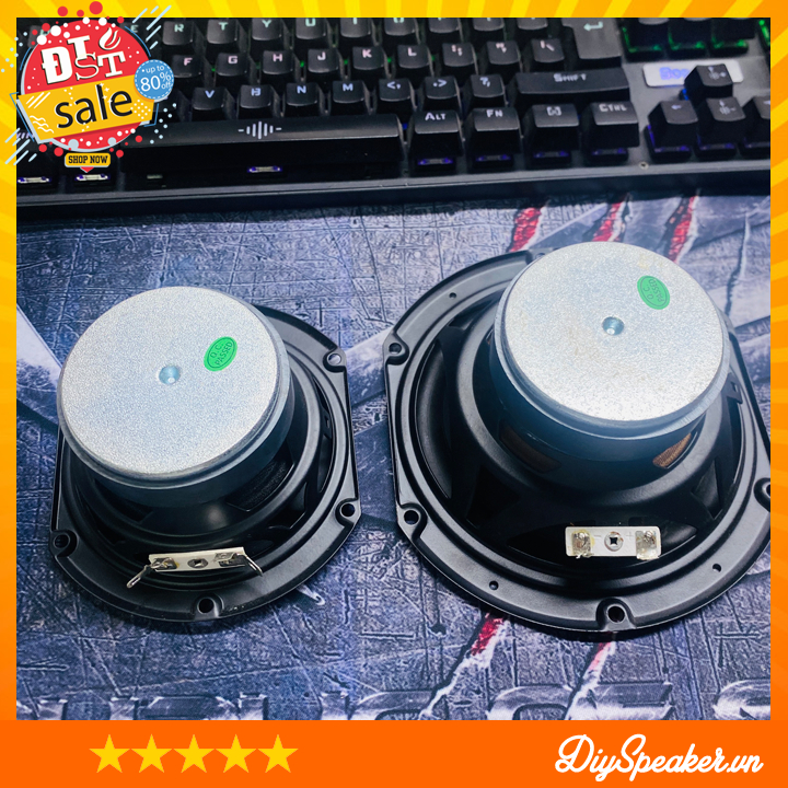 Loa mid bass Peerless thay thế Marshall Kill Brun 4inch / 5inch 4Ω 40W, Khung nhôm chất lượng cao