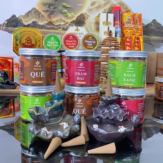Nhang nụ trầm bắc , bách xanh, quế tặng thác khói