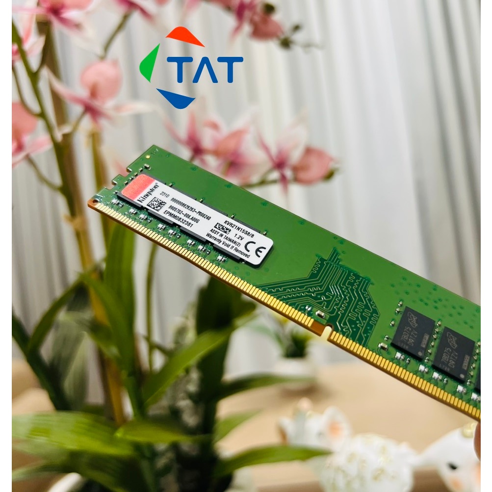 Ram DDR4 8GB 2133Mhz Kingston Dùng Cho Máy Tính Để Bàn PC - Bảo hành 3 năm 1 đổi 1