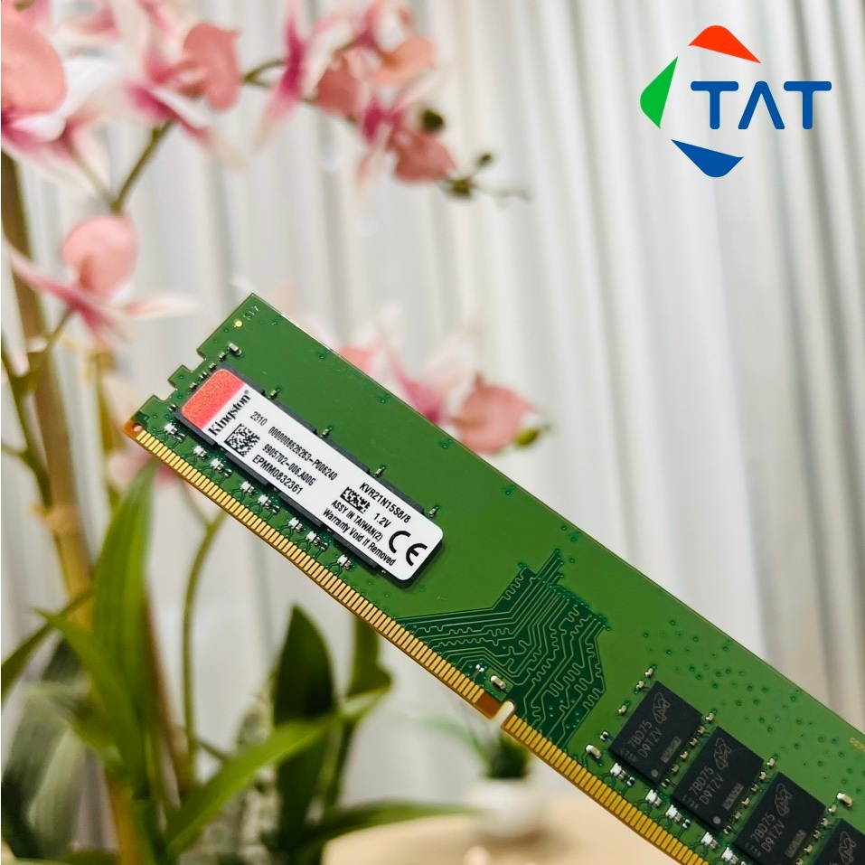 Ram DDR4 8GB 2133Mhz Kingston Dùng Cho Máy Tính Để Bàn PC - Bảo hành 3 năm 1 đổi 1