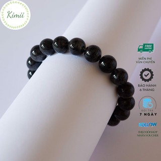 Vòng tay chuổi hạt Màu Đen Trắng V8 Vòng tay Kimii