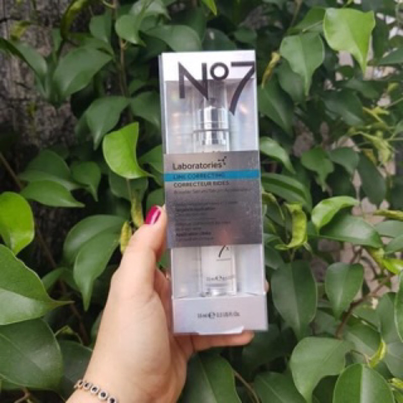 Serum xoá nếp nhăn No7 Laboratories Line Correcting Booster Serum 15ml căng mọng như tiêmm filler