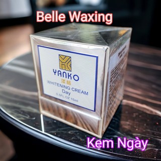 Kem Yanko bạc whitening kem làm trắng da mờ giảm thâm nám nhập khẩu Đài Loan chính hãng - kem Ngày chữ xanh