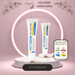 Gel gảm mụn Actidem Derma Gel dưỡng ẩm da 18g 40g