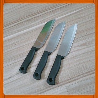 Dao thái cán nhựa đen Trung Quốc dài 24cm