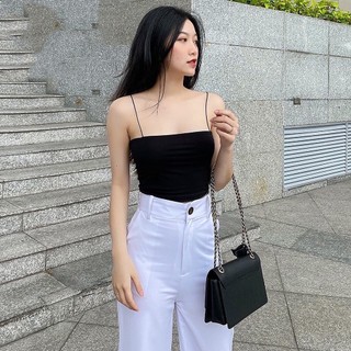 Áo 2 Dây Sợi Bún Thun Gân