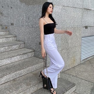 Áo 2 Dây Sợi Bún Thun Gân