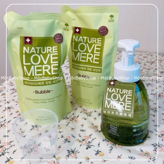 NƯỚC RỬA BÌNH TẠO BỌT NATURE LOVE MERE 550ml