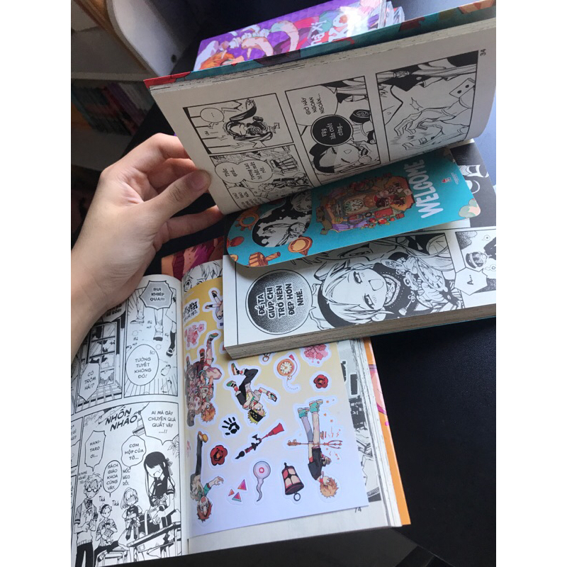 Combo 4 tập 3-6 full pk cậu ma nhà xí hanako