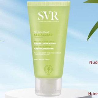Sữa rửa mặt svr cho da dầu, mụn 200ml.