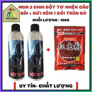 Bột tơ nhện kết dính câu cá hàng chuẩn loại 1 100g