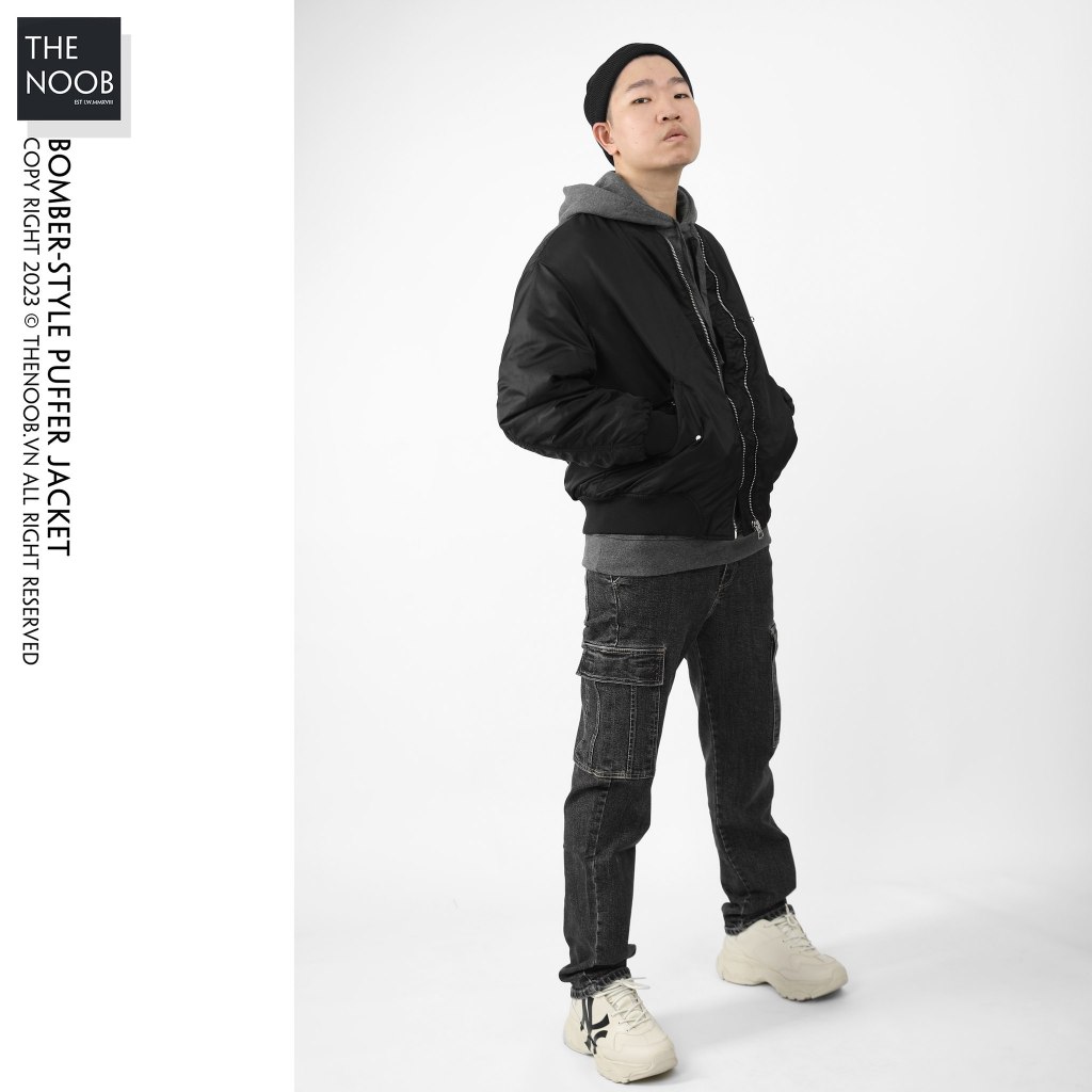 Áo Khoác Bomber Trần Bông Form Loose Fit - 2023AK85 - 2023AK83 - 2023AK84