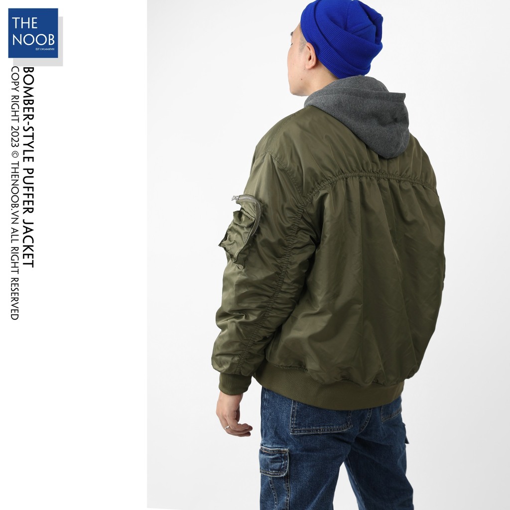 Áo Khoác Bomber Trần Bông Form Loose Fit - 2023AK85 - 2023AK83 - 2023AK84