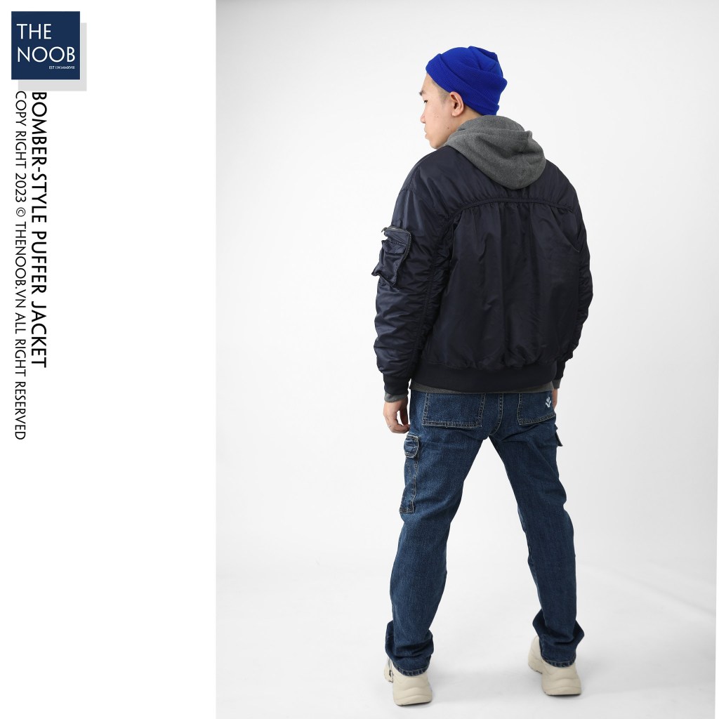 Áo Khoác Bomber Trần Bông Form Loose Fit - 2023AK85 - 2023AK83 - 2023AK84