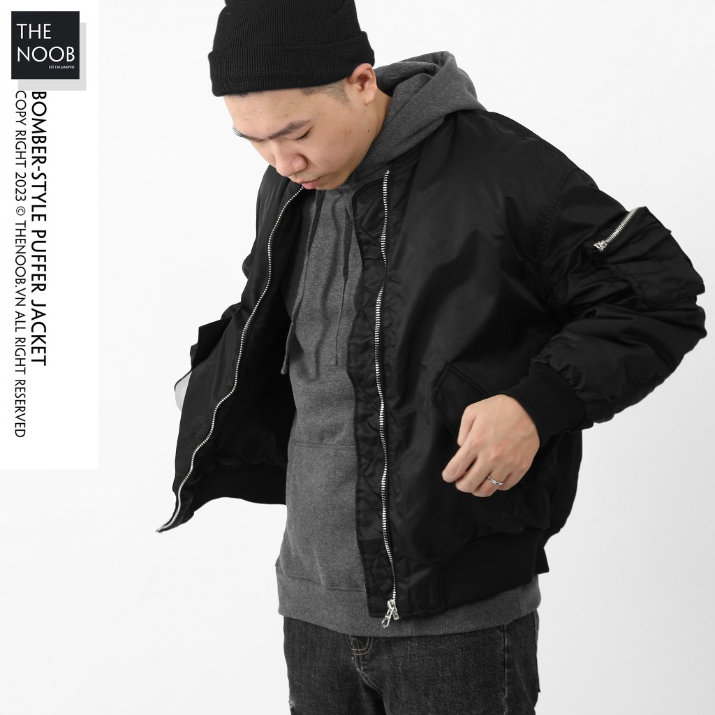 Áo Khoác Bomber Trần Bông Form Loose Fit - 2023AK85 - 2023AK83 - 2023AK84