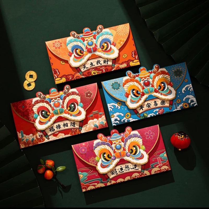Set 20 LÌ XÌ NHẬP KHẨU RỒNG VÀNG