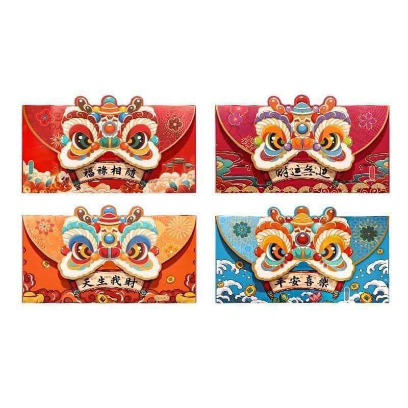 Set 20 LÌ XÌ NHẬP KHẨU RỒNG VÀNG