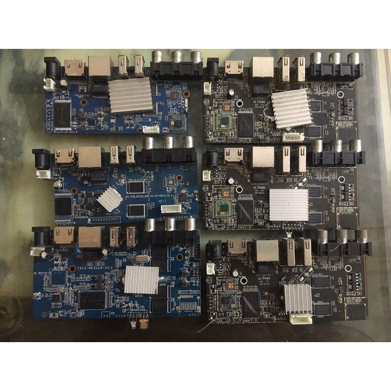 Bo mạch đầu box tivi sống về anh em chạy lại rom