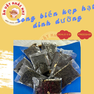 Rong biển kẹp hạt dinh dưỡng hũ 500g