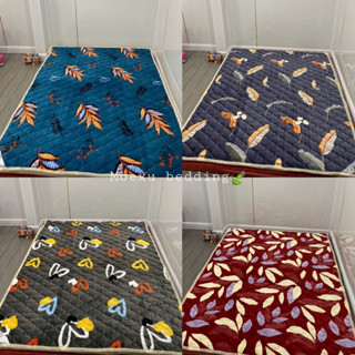 Thảm trải giường Yuki mùa đông nỉ nhung giữ nhiệt ấm áp size 1m6x2m 1m8x2m