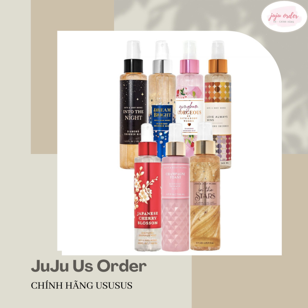 - XỊT THƠM NHŨ - BODY MIST NHŨ - BATH&BODYWORKS - 145ML