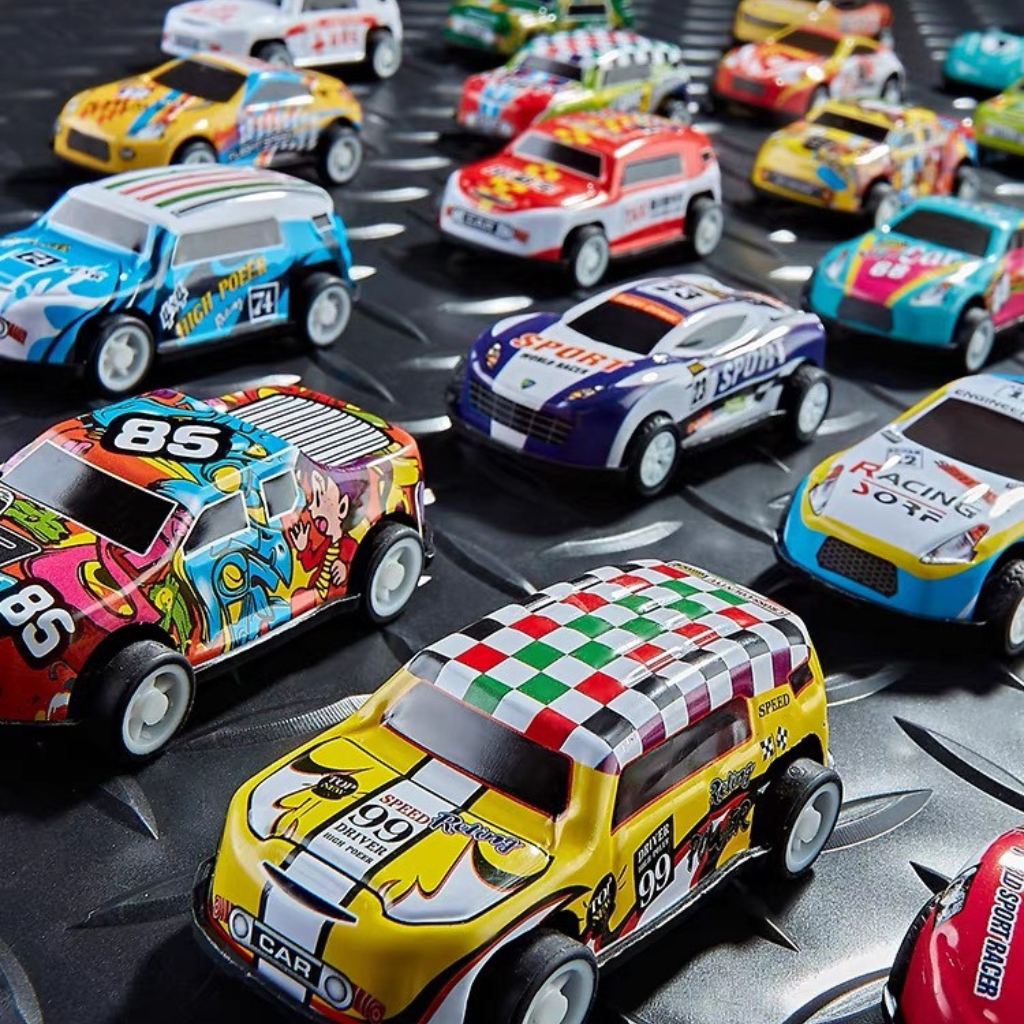 Thùng 30 Xe Ô tô  Chạy Đà Chất Liệu Hợp Kim, Đồ Chơi Xe Cho Bé