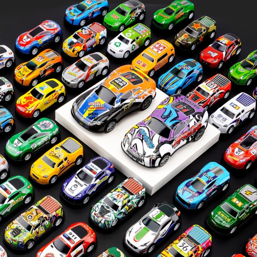 Thùng 30 Xe Ô tô  Chạy Đà Chất Liệu Hợp Kim, Đồ Chơi Xe Cho Bé